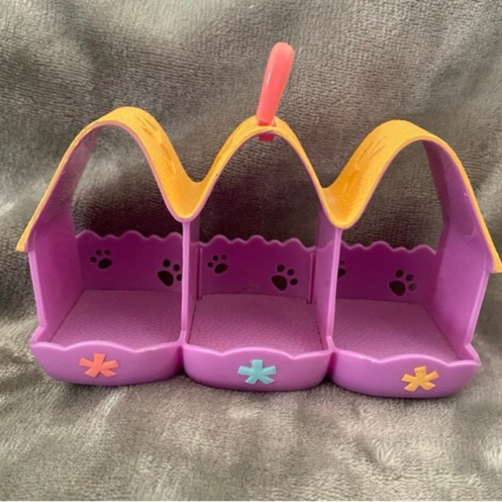 LPS Puppy Triplets w/Pet House accessory #1338 #1339 1340 - Picture 5 of 12